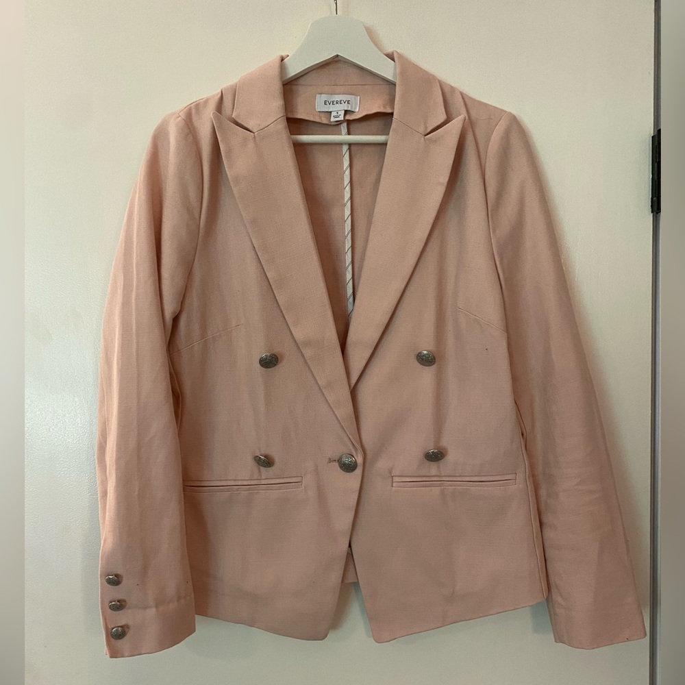 Evereve Pink Lenox Blazer Size Small J105 - Picture 4 of 9